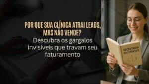 Leia mais sobre o artigo Por que sua clínica atrai leads, mas não vende? Descubra os gargalos invisíveis que travam seu faturamento